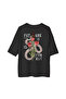 Women's Oversize Graphic Printed T-Shirt 100% Cotton Round Neck Short Sleeve Bold Message Modern Design - 2