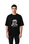 Men's Oversize T-Shirt Humorous Dog Portrait Print Relaxed Fit Casual Wear Comfortable Modern Stylish Elegant