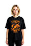 Training Power Weapon Written Design Printed Women's Oversize T-Shirt