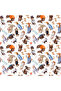 Children's Graphic Printed T-Shirt Dog Characters Patterned Short Sleeve Round Neck Relaxed Fit Casual - 3
