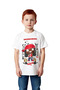 Children's Hip Hop Music Culture Printed T-Shirt Dynamic Design Bold Typography Relaxed Fit Casual Modern