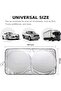 Nalanda Foldable Storage Bag Windshield Sun Shade for Car Front Windshield Sunshade Cover Effective Sun and Uv Blocker - 7