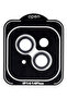 Iphone 14 pvd metal camera lens - silver