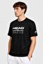 Men Classic Fit Short Sleeve Tennis T-Shirt, Black - 3
