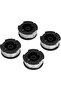 4-pk spools 30ft 0.65mm for QL55 mowers - 3