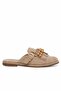 Muse Women's Suede Slippers with Beads and Tassel Detail - 2