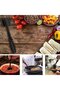 3-piece potato masher set, non-stick and non-slip, suitable for minced meat, black. - 5
