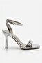 Elaris Women's Single Strap Patent Leather Square Toe Heeled Shoes 11cm - 2