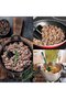 3-piece potato masher set, non-stick and non-slip, suitable for minced meat, black. - 4