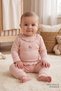 Baby Girl Floral Embroidered Ruffle Set Bodysuit Pants ℅ 100 Cotton Set 3-24 Months