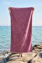 La Notte Summer Palmiye Velvet Beach Towel Lilac 70X140 cm