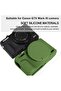 حافظة كاميرا للكاميرا الرقمية Canon Powershot G7 X Mark III، غطاء حماية من السيليكون الناعم مع غطاء قابل للطي - 2