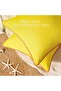 Pack of 2 Outdoor Waterproof Solid Throw Decorative Pillow Cover Decorative Square Outdo - 5