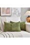 Rust Lumbar Decorative Throw Pillow Covers 12x20 Inch for Couch Bed Sofa, Rustic Farmhous - 5