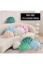 Seashell Decorative Pillow Shell Shaped Throw Pillow 3D Insert Beach Pillow Soft Velvet Pill - 6