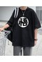 Mi̇ngalondon Dragon Ball Z Black Unisex Oversize T-Shirt