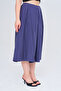 Women's Wide-Leg Skirt-Look Bermuda Shorts - 2