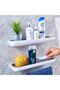 Bathroom Shelves Self Adhesive, 2Pcs Removable Towel Holder,Rustproof Shower Caddy, No Dril - 2