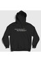 Unisex Black Logo Person of Interest Hooded Sweatshirt 620384Tt