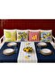 R'Eyla Positano Decorative Runner 50X150 cm – Mediterranean Lemon Patterned Micro Honeycomb Special Design Table Runner - 4