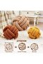 Knot Pillow Ball, Soft Home Decorative Round Throw Pillow, Handmade Knotted Plush Pillow, Rou - 4