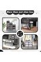Large 12 Pack Shoe Storage Box, Clear Plastic Stackable Shoe Organizer for Closet, Space Savin - 7