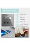 Single Switched Wall Socket 1 Gang Black with USB C & USB A Charging ports, Wall Switch Power - 2