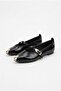 19-059 Buckle Detailed Stylish Home Work Office Comfortable Daily Shoes Women's Ballerinas - 5