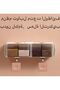 DIKOCO 4 Grids Seasoning Box, Moistureproof Seasoning Organizer Wall Mounted, Space-Saving Rack for - 5