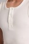 Regular Fit Ribbed Buttoned Undershirt I1109Ax26Sm - 5