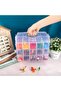 Stackable Storage Container Box, Multi-Compartment Plastic Storage Solution for Craft Suppl - 6