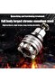 Universal Socket Wrench Tool, Drive Torque Wrench, Adjustable Self-Tightening, Fits 3/8"-3/4", 10mm- - 5