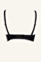 C1525Axbk81 Black Half Padded Micro Padded Push up T-Shirt Bra - 7