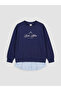 I Zero Roba Collar Printed Girls' Sweatshirt from Freezen Store - 2