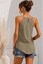 Women's Back Detail Sleeveless Athlete Blouse - 3