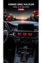 Car Air Conditioner Ornament Red Glittery Epoxy Heart Set of 3 Car Interior Air Conditioner Ornament – Shiny Heart Vent Accessory