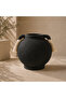 Elora Textured Decorative Vase with Handle - 3