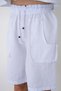 Women's Muslin Shorts High Waist with Pockets Oversize 100% Cotton - 2