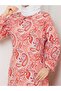 Comfortable Long Viscose Dress/No Sweat Absorption/Does Not Show Through/Washed Fabric - 2