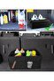 3-Compartment Collapsible Car Trunk Organizer, Storage Box with Adjustable Straps & Non-Slip Bottom, - 6