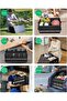 Car Trunk Organizer with Lid, Large Capacity Foldable Car Storage Box, Sturdy Adjustable Oxford Clot - 3