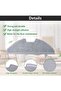 Mop mats - for Eufy Robovac G10 G30 Hybrid - spare parts - replacement heads - machine washable - reusable - grey - 6-pack - 2
