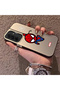Samsung Galaxy A17 Compatible Silicone Edge Hard Back Case Couple Phone Case Spider Man Patterned - 2