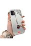 iPhone 12 Compatible Silicone Edge Hard Back Case Couple Phone Case Spiderman Patterned