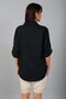 Women's Italian Cotton Mini Floral Embroidered Shirt - 4