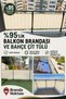 Cream Colored Balcony Iron Netting 95% Shading and Privacy Net - Garden Fence Netting with Strip Columns and Eyelet Capsules
