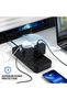 سلك تمديد طاقة عالمي بـ 6 مخارج | لوحة تمديد كهربائية متينة مع منفذين USB ومنفذين Type-C |   متعدد الاستخدامات - 2