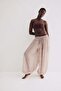 Crinkled balloon beach trousers - 2