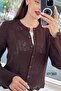 Openwork Knitwear Cardigan 6Y388 - 4