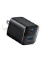 323 Ultra-Compact 2-Port Charger 33W - Black
